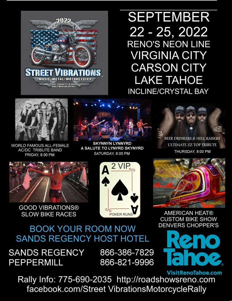 STREET VIBRATIONS® FALL RALLY 2022 Reno, Nevada BikerCalendar.EVENTS